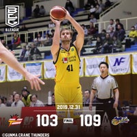 【試合結果】B.LEAGUE 2019-20 レギュラーシーズン <第16節 DAY2> vs香川ファイブアローズ